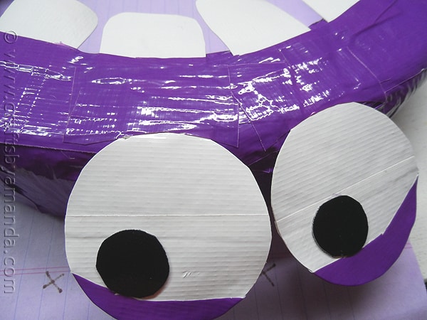 Duck Tape® Monster Corkboard by @amandaformaro CraftsbyAmanda.com