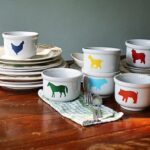 Farm Animal Bowls @amandaformaro Crafts by Amanda
