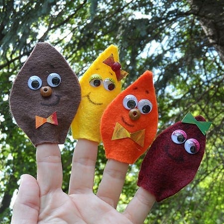 Fall Puppet Ideas autumn - Crafts by Amanda