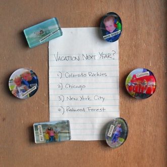 Family Photo Magnets @amandaformaro Crafts by Amanda