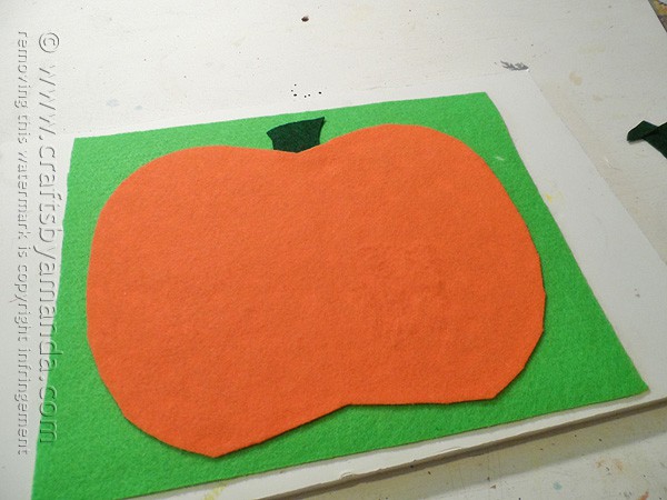 Make a Jack O'Lantern Felt Board by @amandaformaro Crafts by Amanda