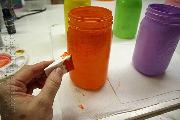 Colorful Skull Luminaries for Halloween @amandaformaro Crafts by Amanda