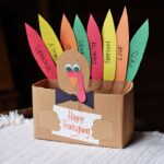 Cereal Box Thankful Turkey