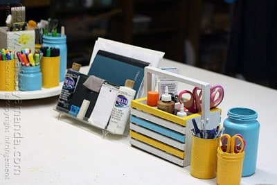 Craft Room Tote Makeover - Crafts by Amanda