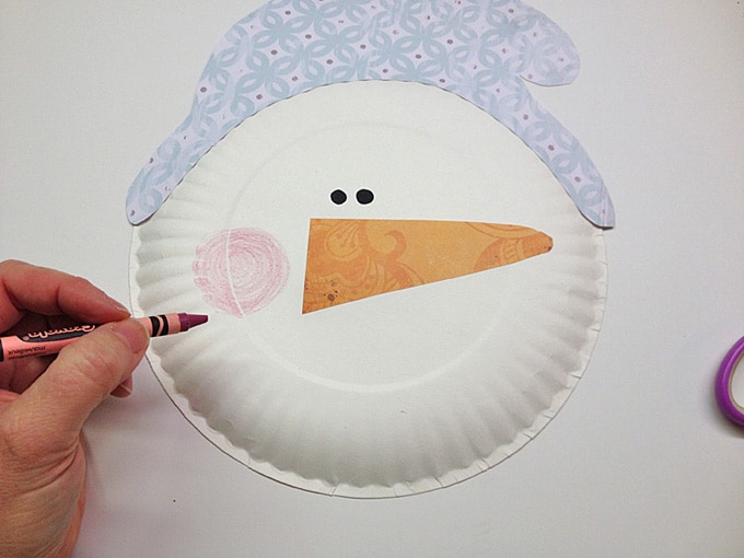 Paper Plate Santa, Snowman and Rudolph - Crafts by Amanda