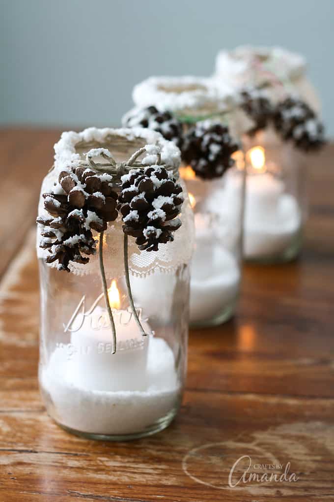 pinecone jars