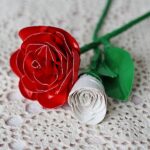Realistic Duct Tape Roses @amandaformaro Crafts by Amanda