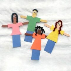 Freedom Friends for MLK Day - Crafts by Amanda