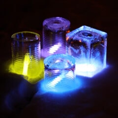 glow in the dark ice luminaries