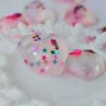 Decorative Confetti Heart Soaps by @amandaformaro Crafts by Amanda