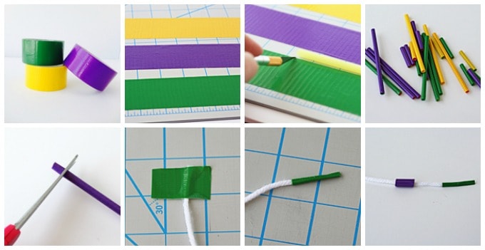 How to Make Duck Tape Beads