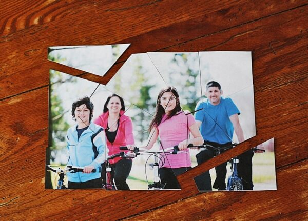 Family Photo Puzzle @amandaformaro Crafts by Amanda