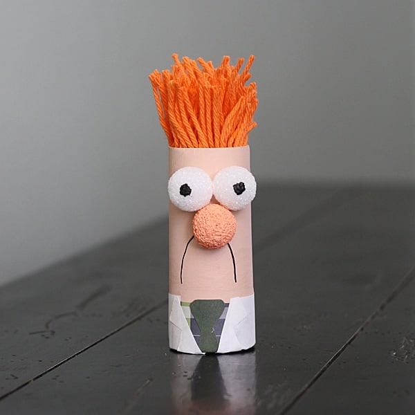 Cardboard Tube Beaker from The Muppets by @amandaformaro Crafts by Amanda