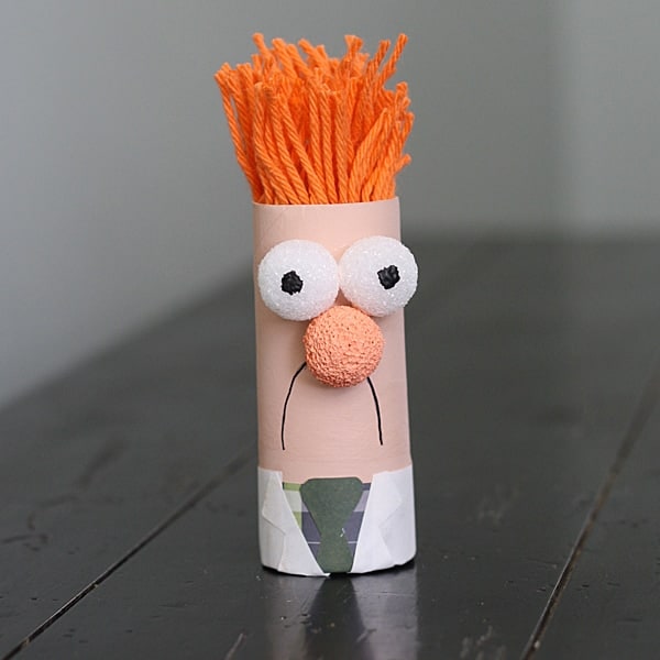 Cardboard Tube Beaker from The Muppets by @amandaformaro Crafts by Amanda