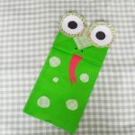Paper Bag Frog Puppet - Crafts by Amanda by @amandaformaro