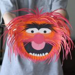 Paper Plate Animal from The Muppets by @amandaformaro Crafts by Amanda
