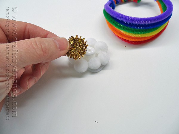 Pipe Cleaner Rainbow Bracelet by @amandaformaro Crafts by Amanda