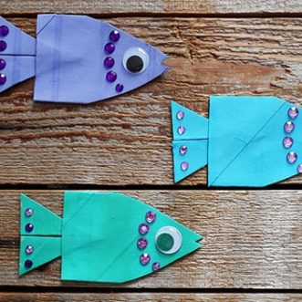 School Of Cardboard Tube Fish - Crafts By Amanda