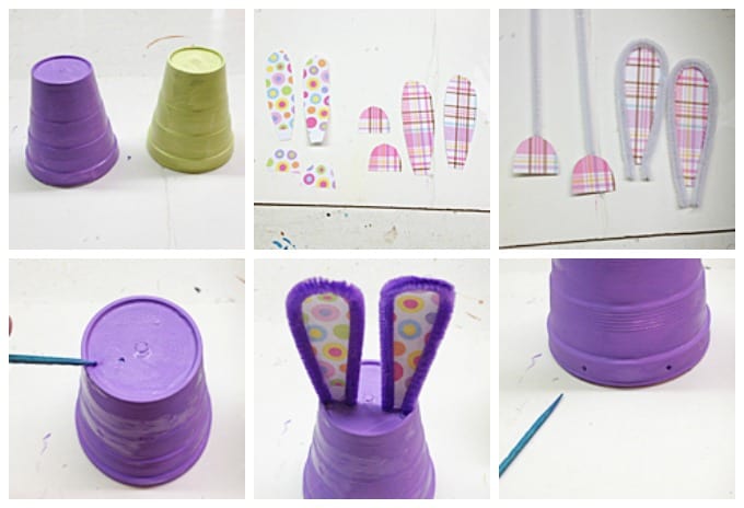 How to Make Foam Cup Bunnies  Fun easter crafts, Easter kids