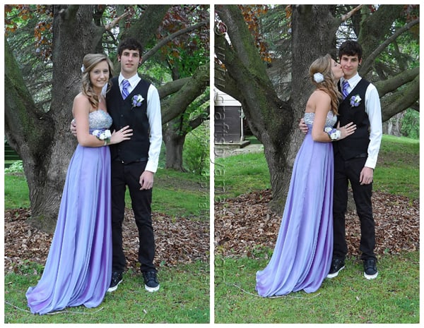 Kristen and Nick - senior prom