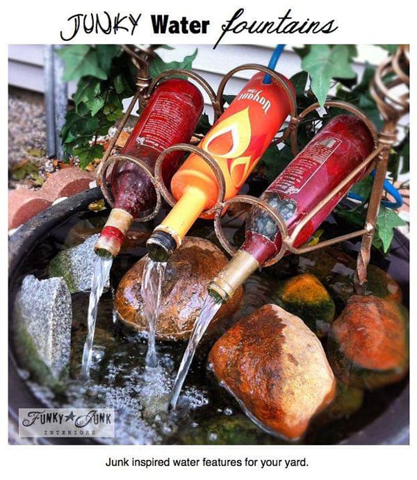 Junky Water Fountains - Funky Junk Interiors