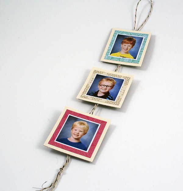 School Photo Chain Magnet @amandaformaro Crafts by Amanda