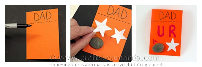 Dad is a Rock Star Card, Amanda Formaro, Crafts by Amanda