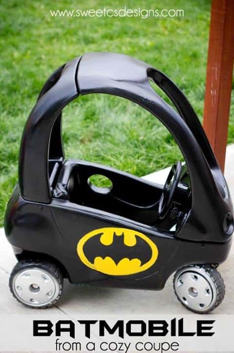 Batmobile Cozy Coupe - Sweet C's Designs