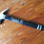 Nailed it Painted Hammer for Dad by Amanda Formaro of Crafts by Amanda