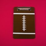 Duct Tape Football Clipboards by Amanda Formaro of Crafts by Amanda