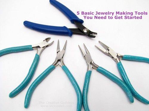 5 basic tools you need for jewelry making