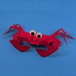 Paper Plate Sea Crab by Amanda Formaro of Crafts by Amanda