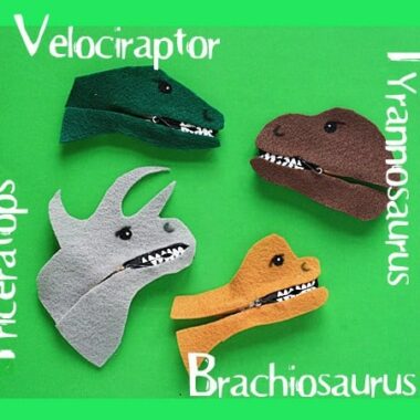 Clothespin Dinosaur Craft - Crafts by Amanda