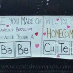 A creative way to ask a date to a dance!
