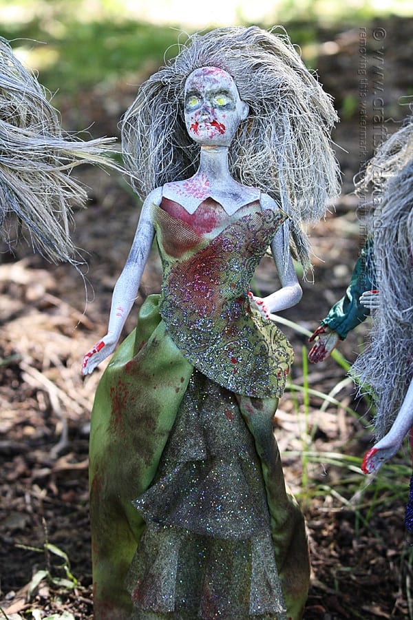 Barbie Zombie in dress
