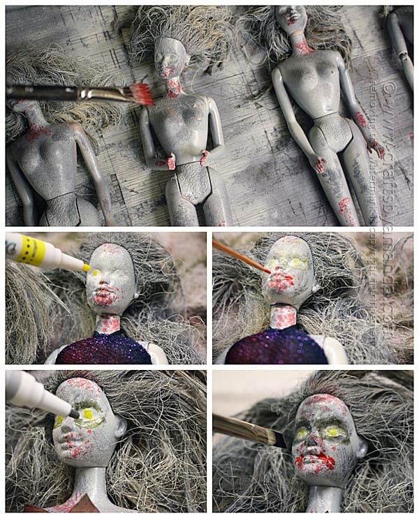 How to make Barbie Zombies