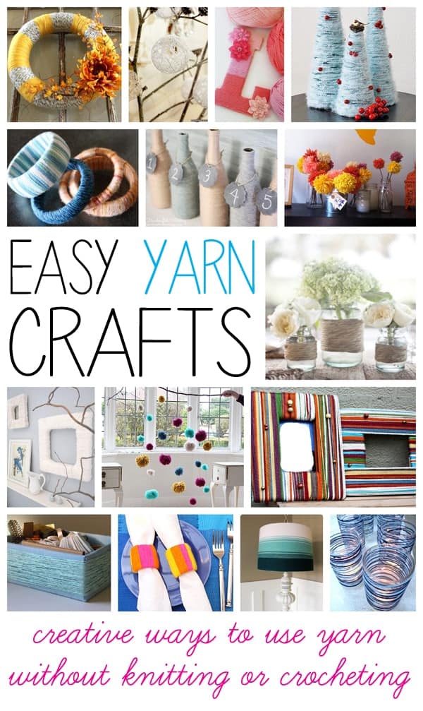 Yarn Crafts: Easy Ways to Use Yarn Without Knitting or Crocheting