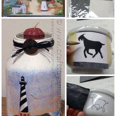 How to Use Transfer Paper for crafting, painting, etc! Amanda Formaro of Crafts by Amanda
