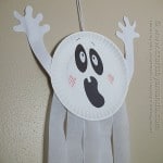 Paper Plate Ghost