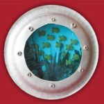 Paper Plate Porthole by Amanda Formaro of Crafts by Amanda