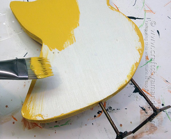 Owl Craft: Scrapbook Paper Decoupage by Amanda Formaro of Crafts by Amanda
