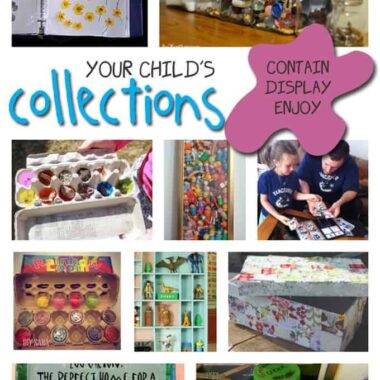 Kid's collections and how to keep them organized