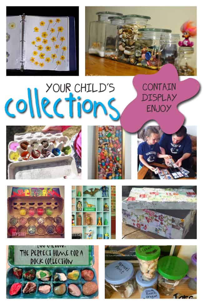 Organizing your kids' collections