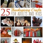 25 Thanksgiving Crafts for Adults and Kids, by Amanda Formaro of Crafts by Amanda