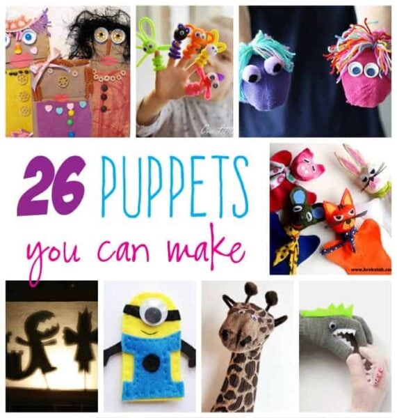 28+ Kid's Puppets You Can Make Crafts by Amanda