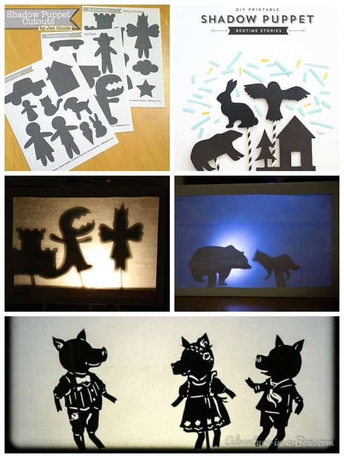 Shadow puppet DIY