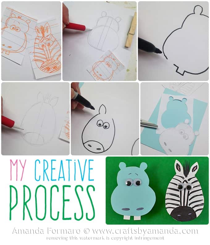 My Creative Process and How I Got Here by Amanda Formaro, Crafts by Amanda