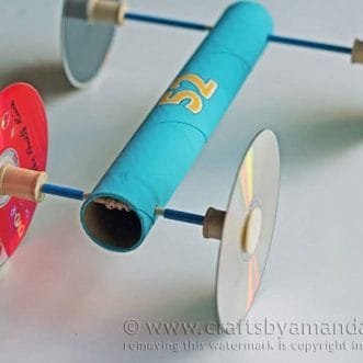 How to Make a Rubber Band Car