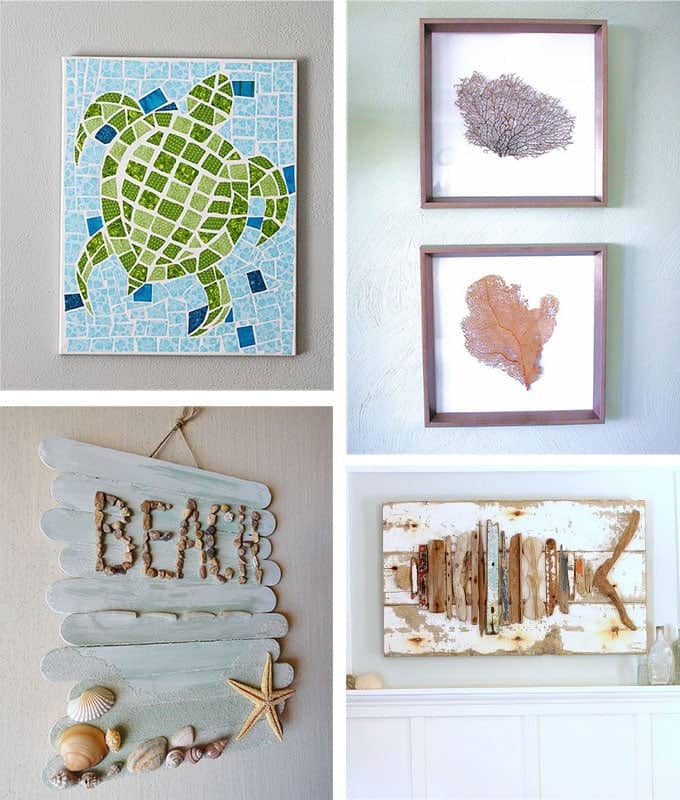 diy coastal decor