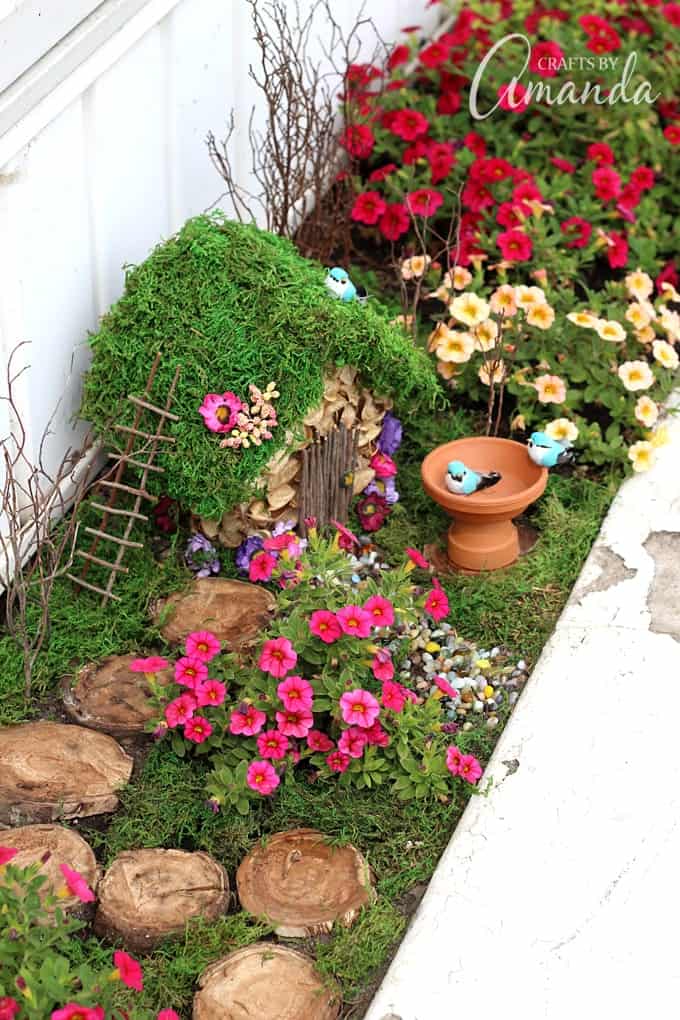 How to Start a Fairy Garden - Amanda Formaro, Crafts by Amanda